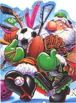 santa, sports, soccer, lacrosse, basketball, football, hockey, tennis