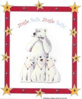 Christmas Polar Bears by Barbara Gibson