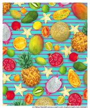 Tropical fruit pattern by Nina Herold