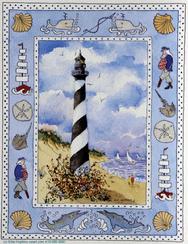 Hatteras Light, lighthouse, border